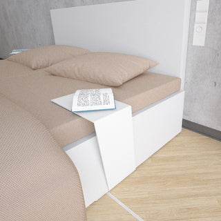 Design Beistelltisch "C-Table" in weiß