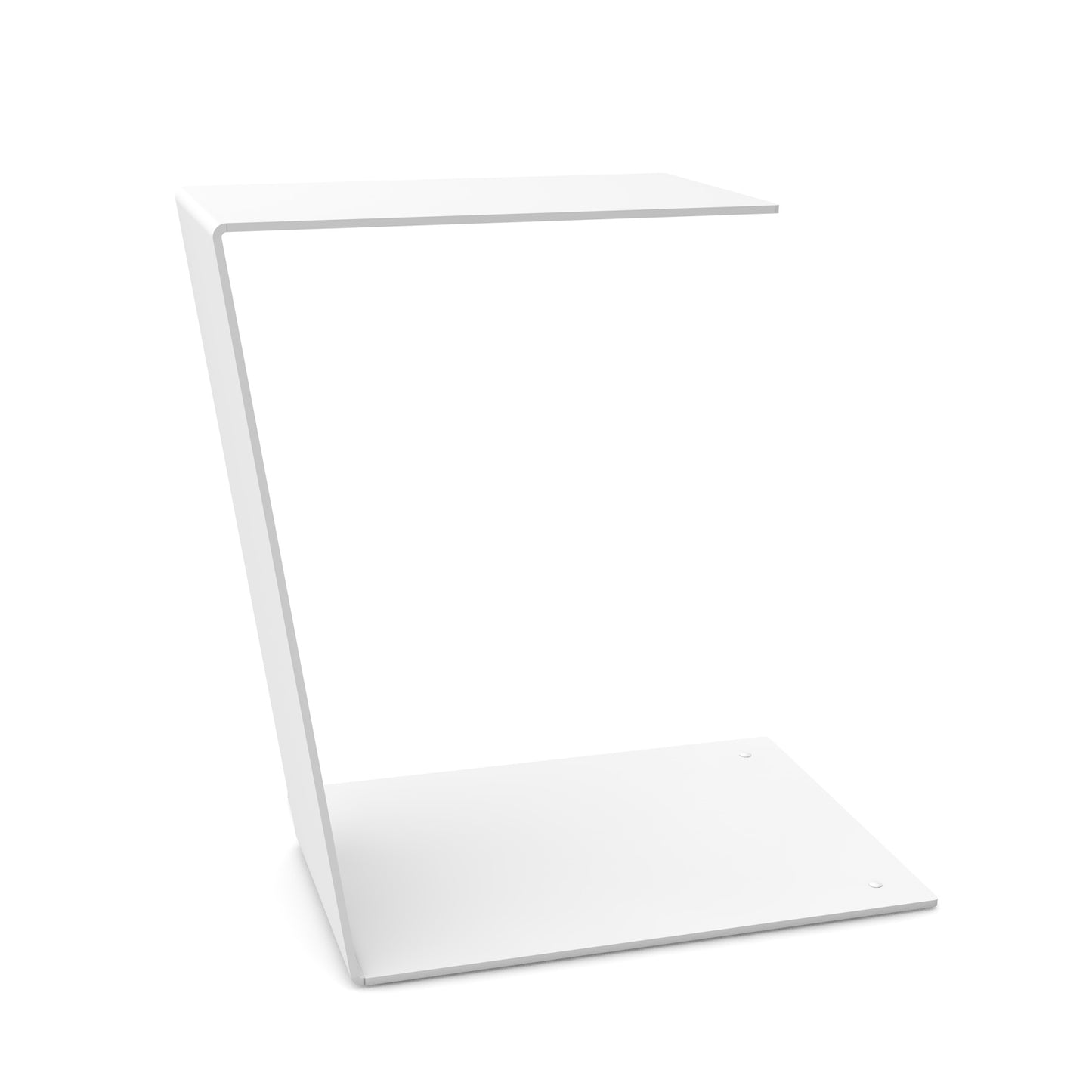 Design Beistelltisch "C-Table" in weiß / 2te-Wahl