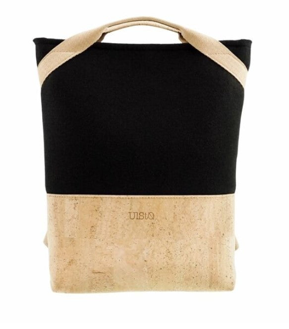 Luco Rucksack von Ulsto schwarz - natur